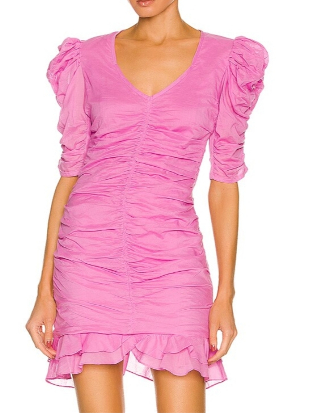 Isabel Marant Etoile Sireny Cotton Mini Dress